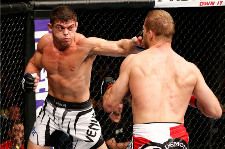 Caio Monstro amargou duas derrotas seguidas e não resistiu ao facão do UFC - (FOTO: Divulgação/UFC)