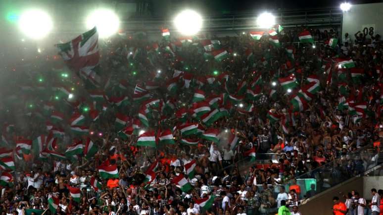 Torcida do Fluminense no Maracanã (Foto: Nelson Perez/Fluminense F.C.)