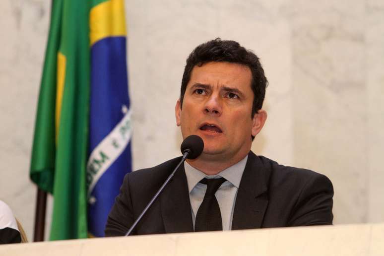 Juiz federal, Sérgio Moro participa do Encontro Regional 10 Medidas de Combate à Corrupção, no plenário da Assembleia Legislativa do Paraná, em Curitiba 