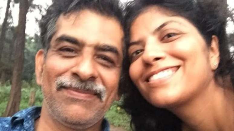 Salil Chaturvedi e sua mulher, Monika, não vão ao cinema com frequência