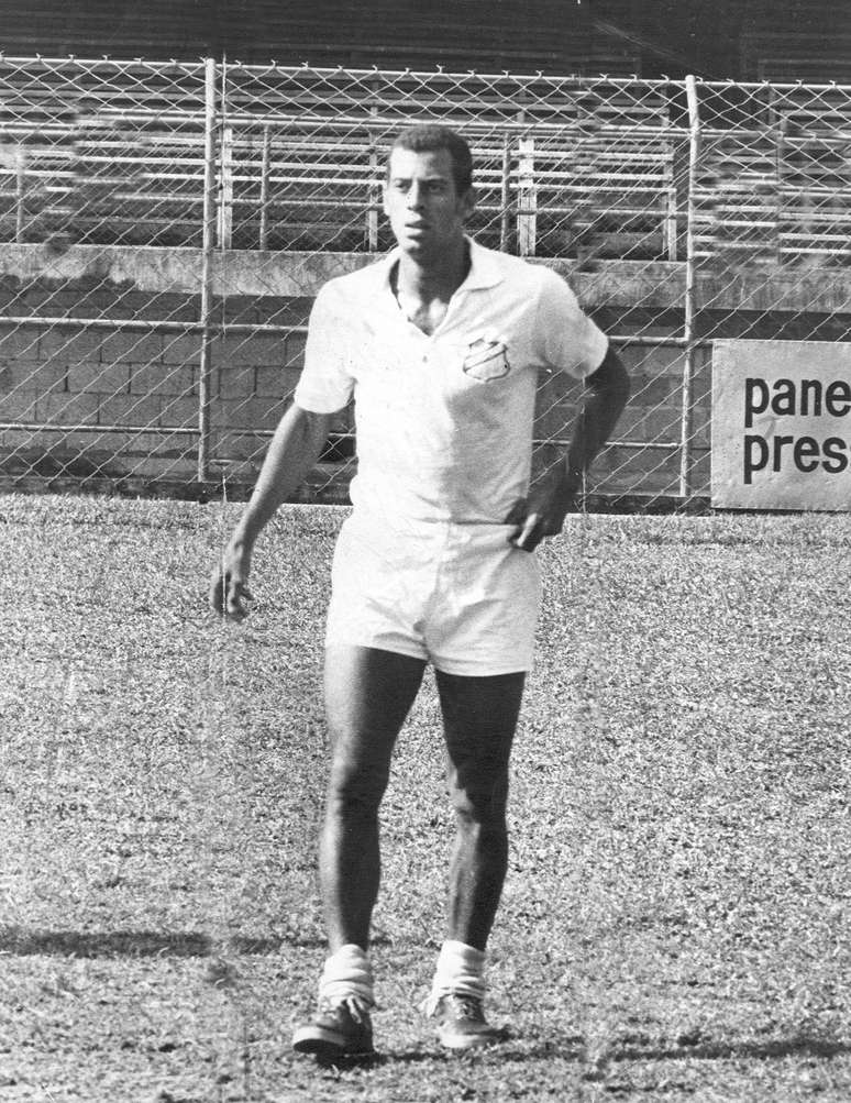 Carlos Alberto Torres jogador do Santos, em 1972.