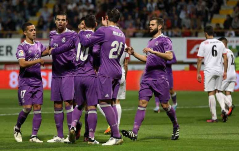O Real Madrid venceu o Leonesa (Foto: Cesar Manso / AFP)