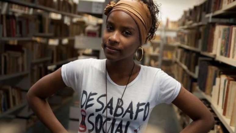 Monique Evelle criou a rede Desabafo Social, que trabalha com educação e formação social, sobretudo de jovens negros, em 13 Estados
