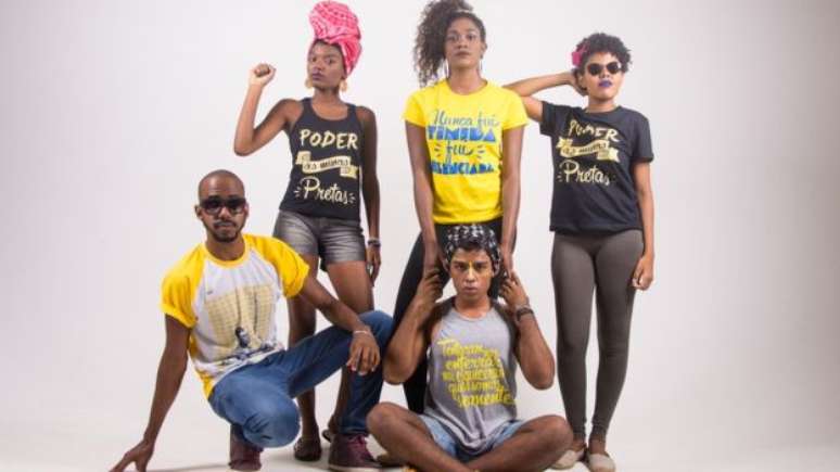 Na loja virtual batizada com o nome de cidade de Gana, apenas negros podem vender e ser modelos para os produtos 