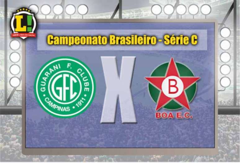 Guarani recebe o Boa Esporte neste sábado pelo primeiro jogo da final da Série C