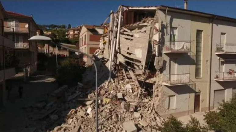 Terremoto atingiu cidade de Nórcia, na região central da Itália 