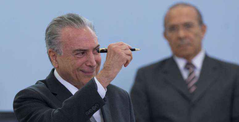 O presidente da República Michel Temer