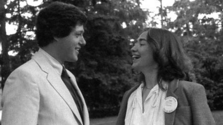 Bill e Hillary se casaram em 1975