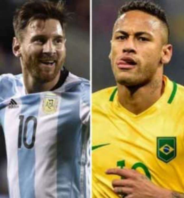 Messi e Neymar irão se enfrentar pela primeira vez no ano (Foto: Arte LANCE!)