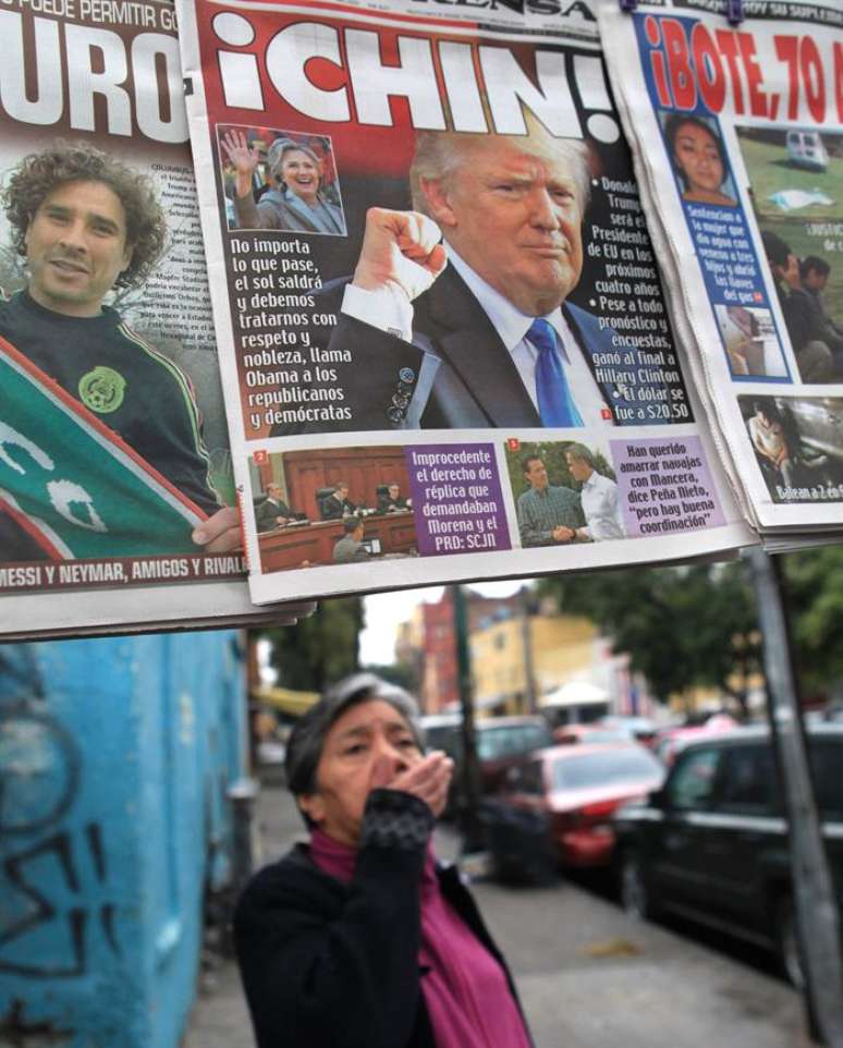 Reações de jornais mexicanos à eleição de Donald Trump nos EUA