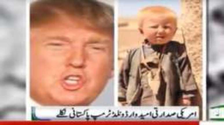 Uma das falsas notícias afirmava que Trump teria nascido no Paquistão