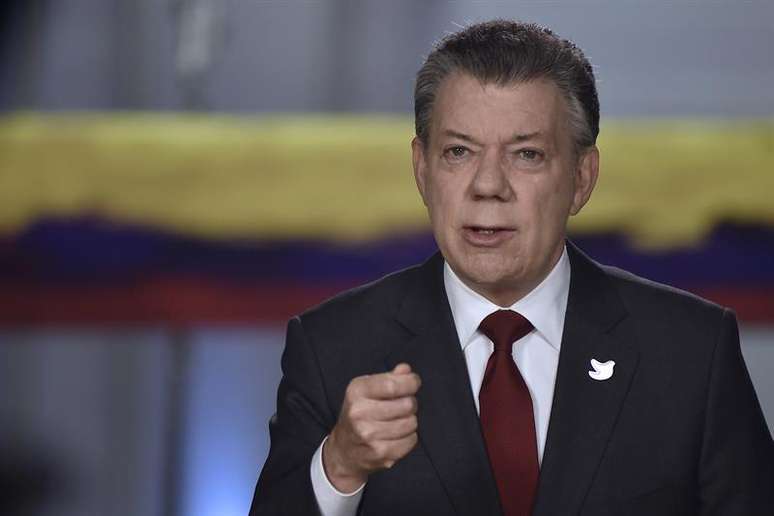 Juan Manuel Santos afirmou durante um discurso que o Congresso referendará o novo acordo de paz com as Farc