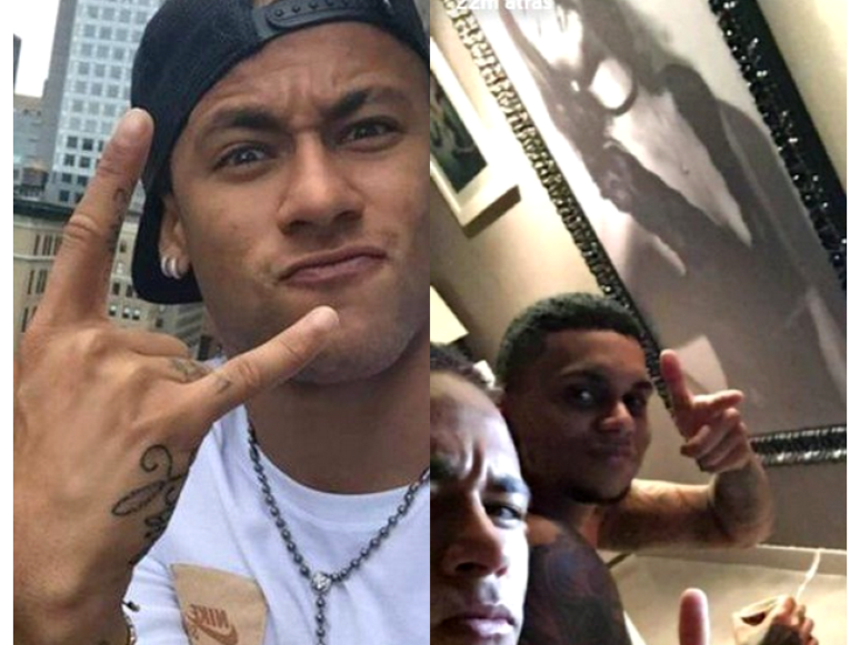 Em vídeo disponibilizado pela emissora TV3, o carro de Neymar aparece na contra-mão de uma via espanhola. O jogador teria sofrido um toque na traseira de sua Ferrari 458 Spider e perdido o controle do carro, batendo no guard rail.