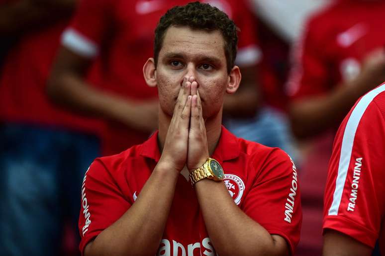 Torcida do Inter ficou apreensiva durante os 90 minutos de partida no Beira-rio