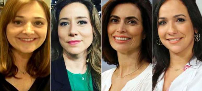 Larissa, Carolina, Giuliana e Maria: coberturas de destaque (Fotos: Reproduções/Instagram e Divulgação/TV Globo)