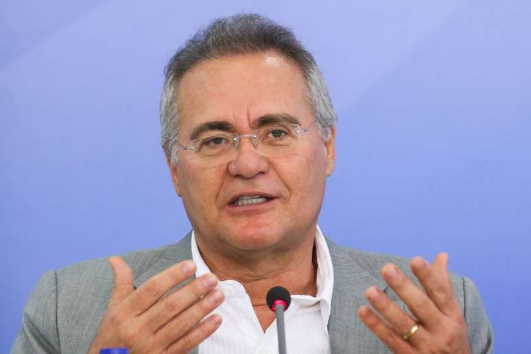 Renan Calheiros, presidente do Senado