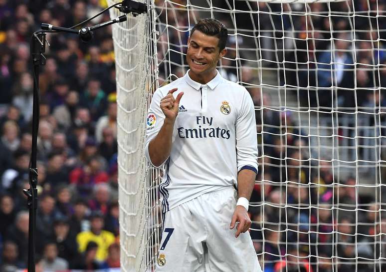 Cristiano Ronaldo passou em branco no clássico espanhol
