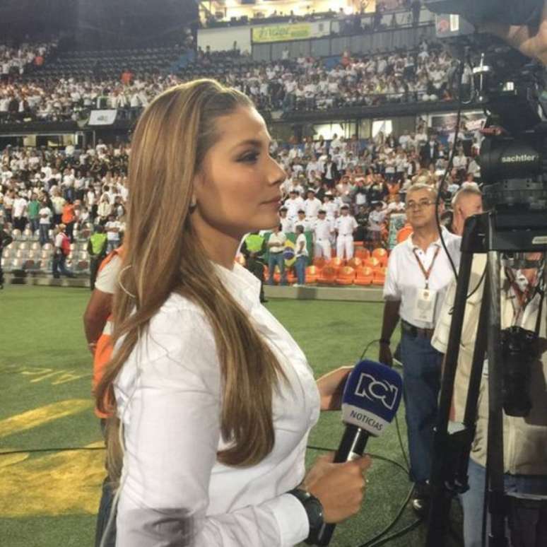 Melissa Martinez diz que o dia da homenagem do Nacional à Chapecoense foi um dos &#034;mais inesquecíveis de sua carreira&#034; 