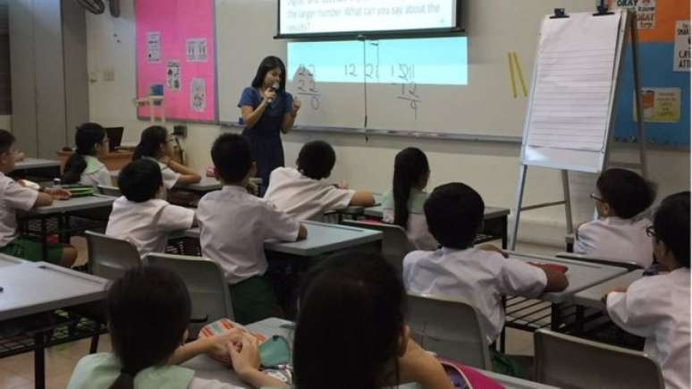 Dominar a matemática no primário é um ponto-chave da educação em Cingapura