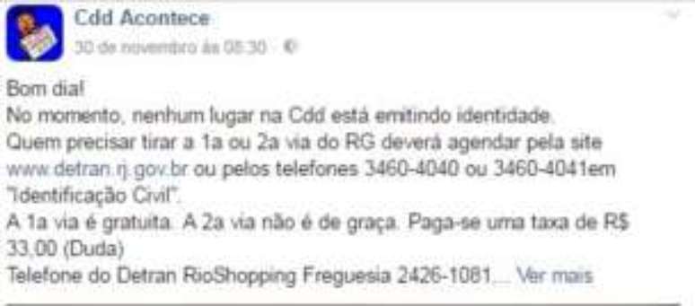 A CDD Acontece também traz informações sobre serviços realizados na comunidade 