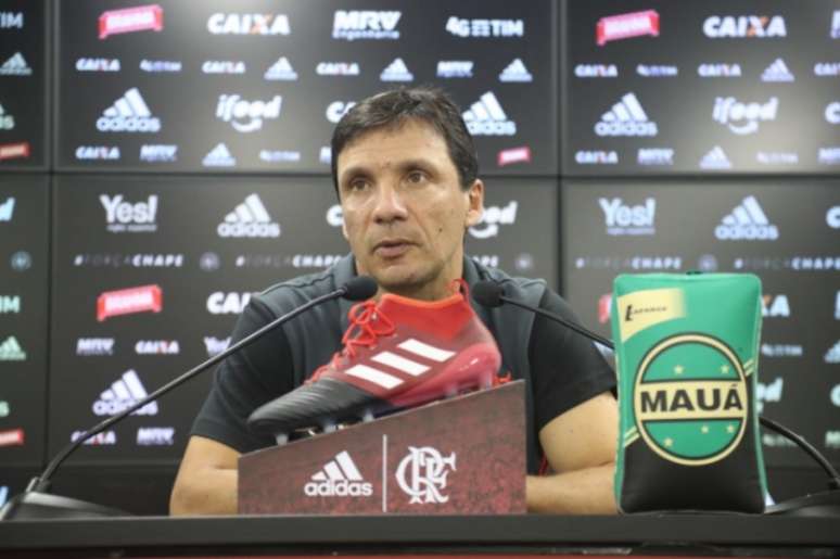 Zé Ricardo ainda não definiu substituto de Diego para partida contra o Atlético-PR (Foto: Gilvan de Souza/Flamengo)