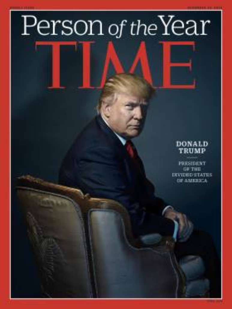 Trump é eleito personalidade do ano pela 'Time'
