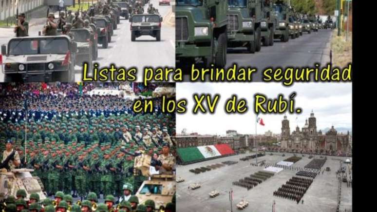 Meme diz que as Forças Armadas &#039;estão prontas para garantir a segurança do aniversário de 15 anos de Rubí&#039; 