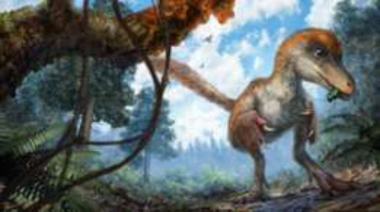 Dinossauro era quase do tamanho de um pardal