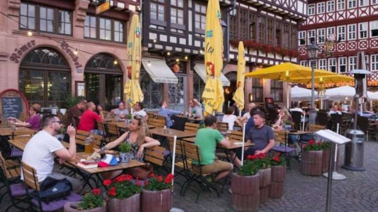 Moradores de Frankfurt se orgulham de poder se desligar do trabalho nas horas de lazer