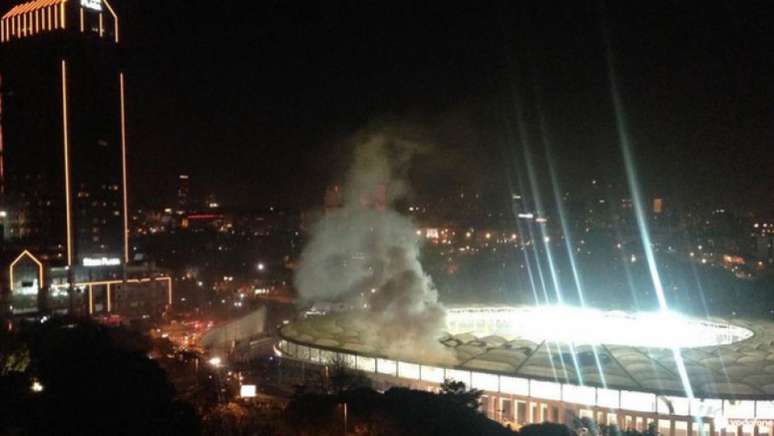 Vodafone Arena, estádio do Besiktas (Foto: Reprodução / Twitter)