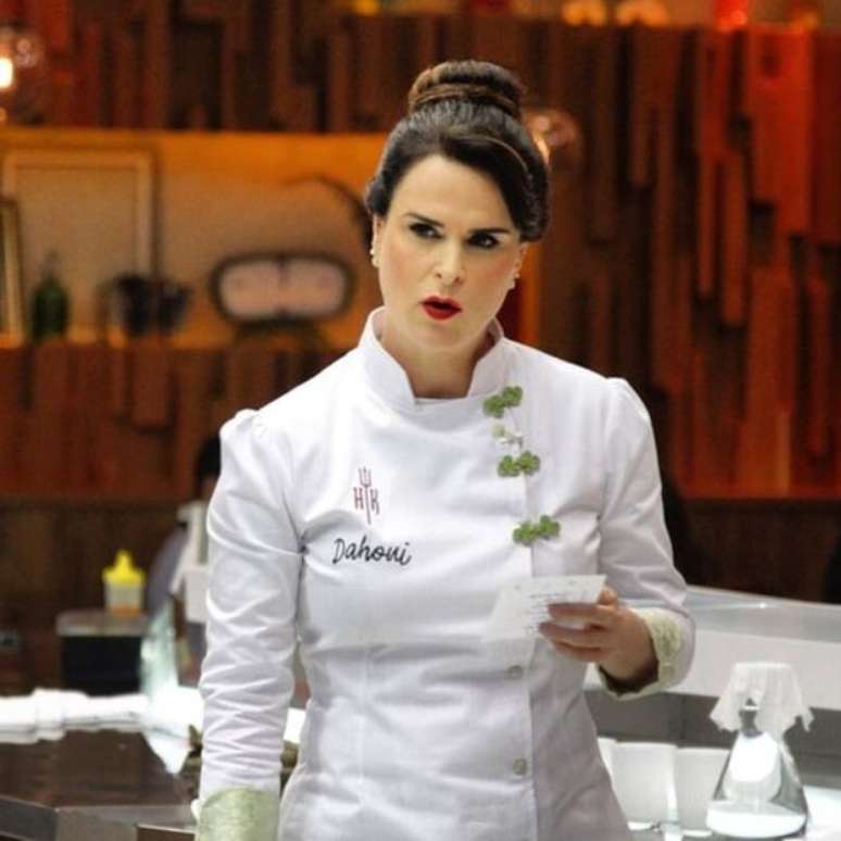 Dahoui &eacute; a primeira mulher a apresentar o Hell's Kitchen no mundo