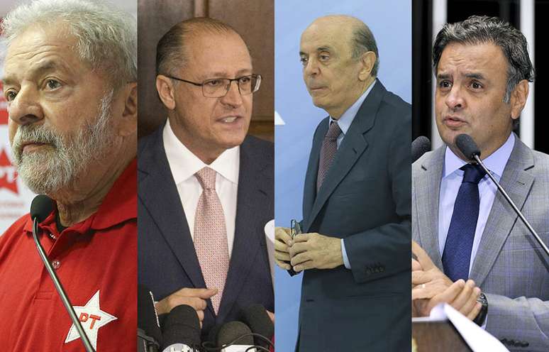 Lula, Alckmin, Serra e Aécio são citados em delações da Lava Jato