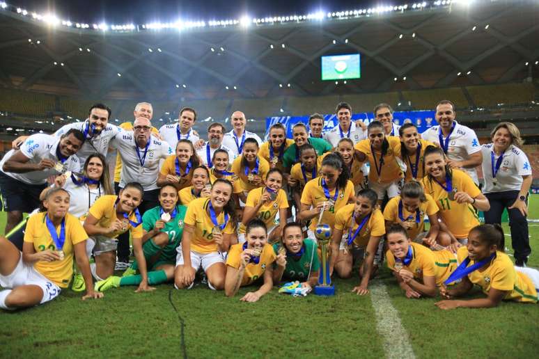 O Brasil conquistou o título do Torneio Internacional de Seleções, em Manaus