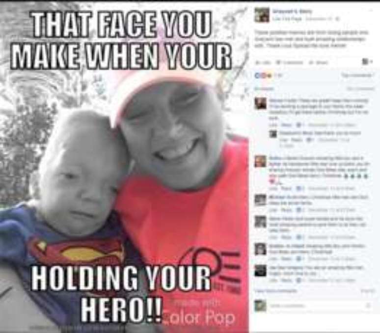 'A cara que voc&ecirc; faz quando segura o seu her&oacute;i' - essa foi a resposta de Jenny para combater os memes