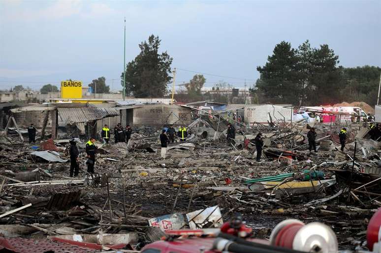 Tultepec, onde ocorreu o acidente, fabrica cerca de metade dos fogos de artifício vendidos no México