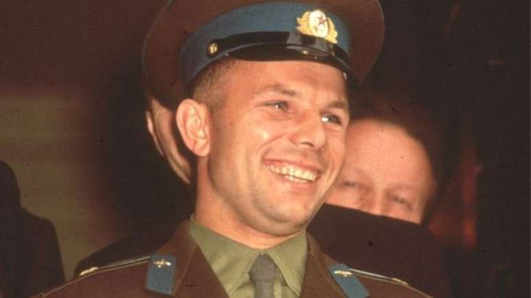 Gagarin, o sorriso emblemático símbolo do domínio soviético na corrida espacial