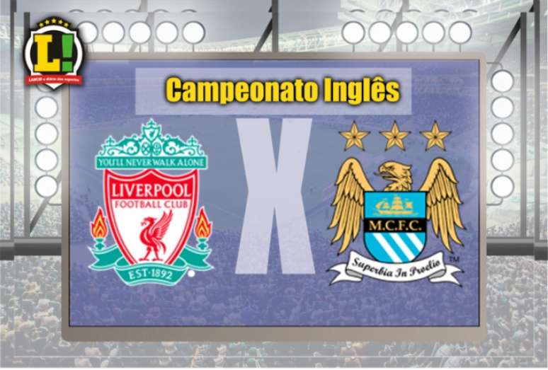 Liverpool recebe o Manchester City neste sábado, pela 19ª rodada do Campeonato Inglês
