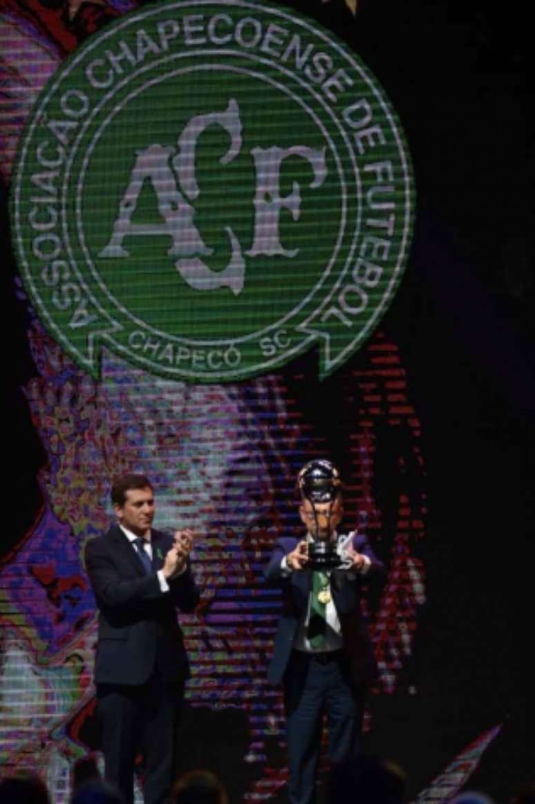 Chape se reconstrói após tragédia na Colômbia (Foto: NORBERTO DUARTE / AFP)