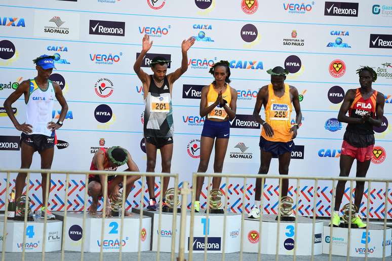 Africanos dominaram mais uma vez o p&oacute;dio da S&atilde;o Silvestre com o Brasil conquistando a quarta coloca&ccedil;&atilde;o