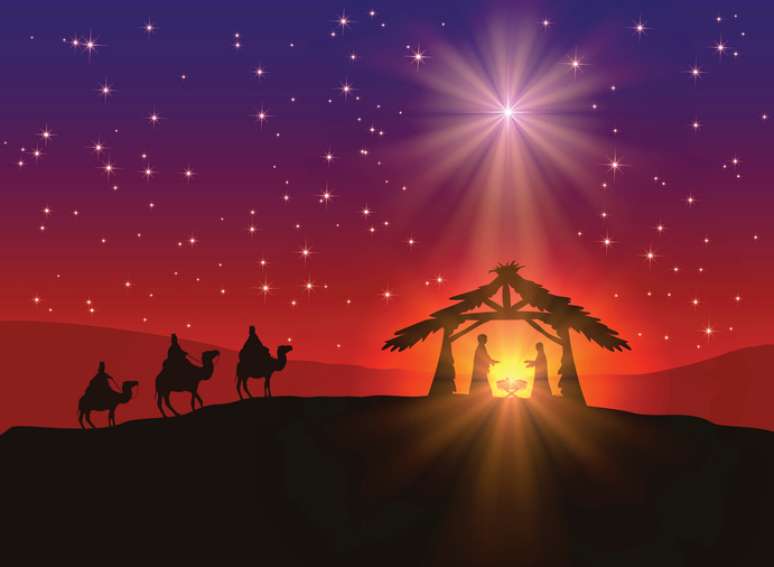 Os Três Reis Magos foram os primeiros a visitar o menino Jesus