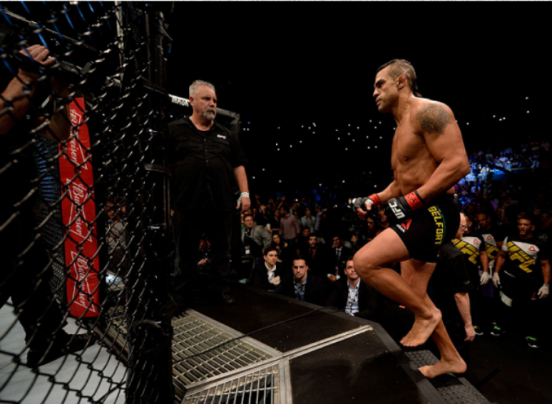 Vitor Belfort é o astro principal do evento que acontece no dia 11 de março (FOTO: UFC)