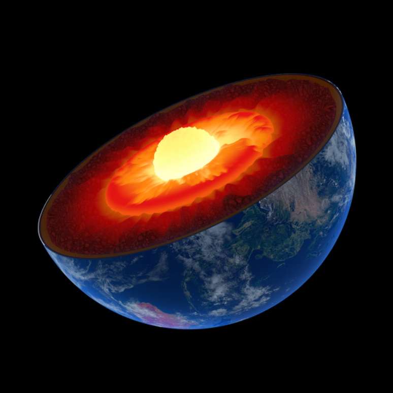 Pesquisadores japoneses afirmam que silício responde por parcela significativa do centro do planeta, depois do ferro e do níquel.