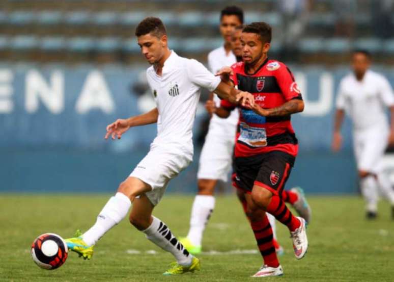 Santos teve maior posse de bola (Foto: Ricardo Moreira/Lancepress!)