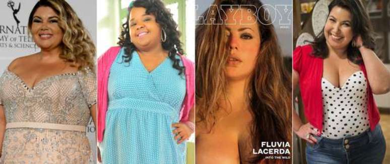 Fabiana, Priscila, Fluvia e Mariana: visibilidade para as gordas (Fotos: Divulga&ccedil;&atilde;o)