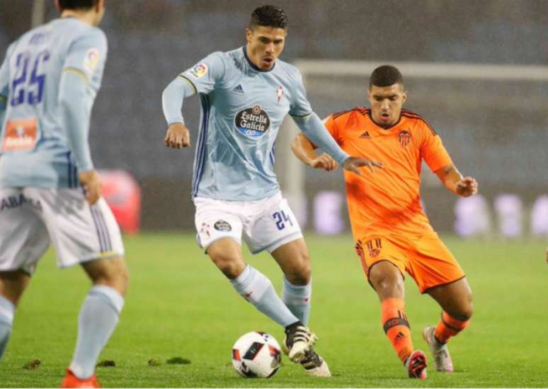 O Celta venceu o Valencia (Foto: Divulgação)