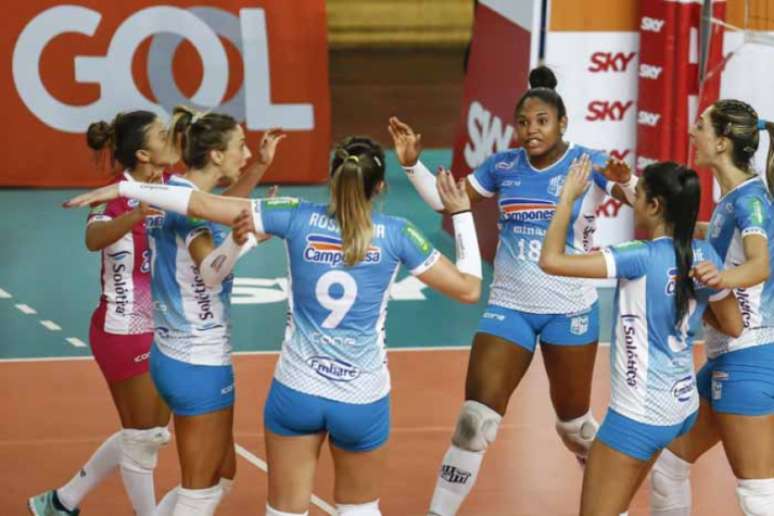 Minas consegue segunda vitória consecutiva na Superliga (Foto: Gaspar Nobrega/Inovafoto/CBV)