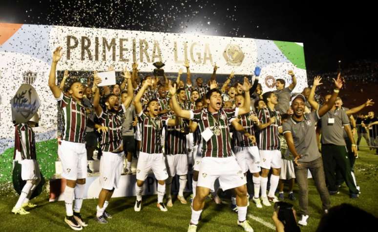 Em 2016, Flu venceu a Primeira Liga no Estádio Mário Helênio, em Juiz de Fora (Foto: Mailson Santana/Fluminense FC)