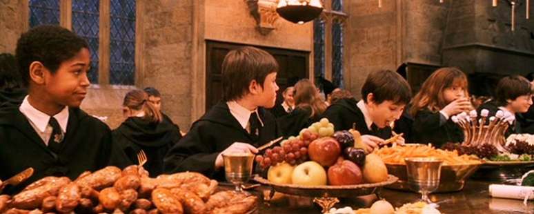 Cena de um dos filmes da saga Harry Potter