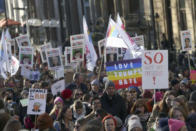 Marcha das Mulheres em Londres