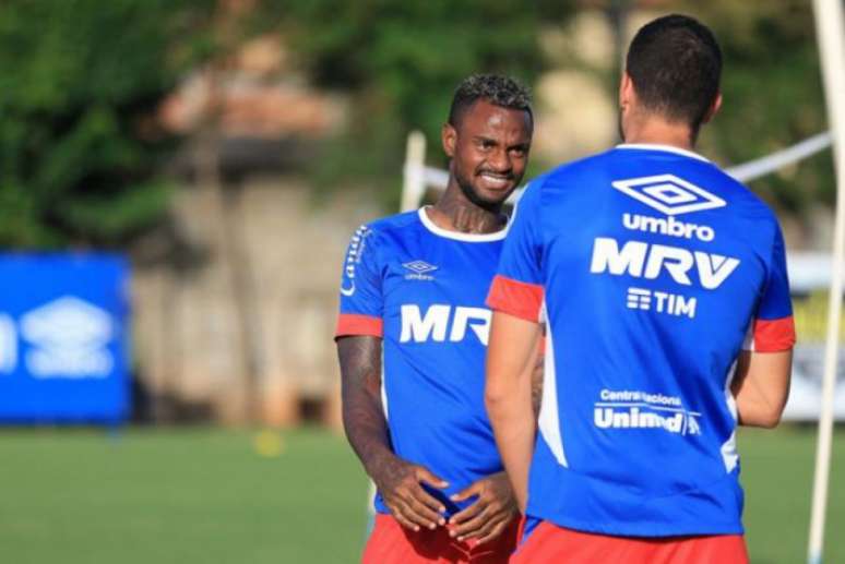 Volante está confiante para estreia do Bahia na Copa do Nordeste (Foto: Felipe Oliveira/E.C.Bahia)